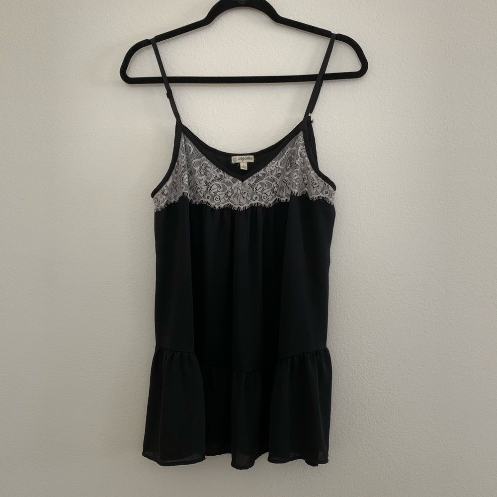Black Strappy Tunic